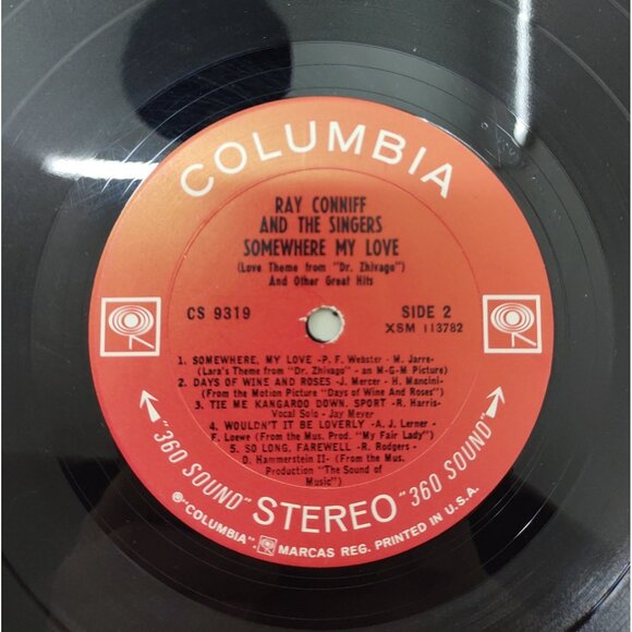 Somewhere My Love And Other Great Hits by Ray Conniff And The Singers - Picture 6 of 8